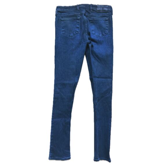 Theyskens’ Theory Pansu Low Rise Skinny Jeans Blue Wash Size 28 - Picture 3 of 6